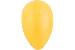 Jolly Pets Egg Jouet pour Chien Jaune 30 cm