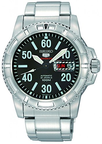 Seiko Herren-Armbanduhr 5 Sports Analog Quarz Edelstahl SRP213 Seiko Herren-Armbanduhr 5 Sports Analog Quarz Edelstahl SRP213