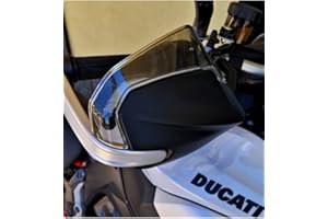 Vulturbike Pellicola FUMÈ per PARAMANI ESTESI Compatibile per Ducati MULTISTRADA V4