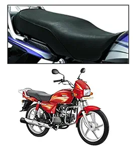 Vheelocity 72533 Resin Black Motorcycle Seat Cover for Hero Splendor+