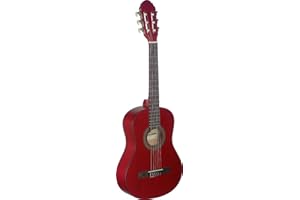 Stagg C410 M Rouge C410 Guitare classique Taille 1/2 – Rouge