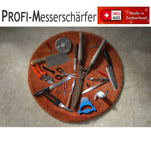 PROFI Messerschärfer – Schweizer Präzisions Universal Schärfer Combostar – Patentiert - 5