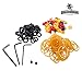 Generic Tattoo Supplies Rubber O-Rings Grommet Nipple A-bar Bands WS017