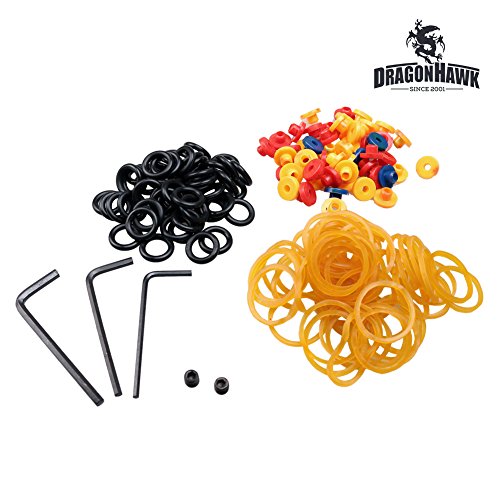 Generic Tattoo Supplies Rubber O-Rings Grommet Nipple A-bar Bands WS017