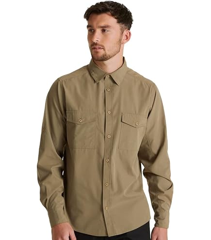 Chemise Randonnée Craghoppers Solar Shield – Homme Taille M – Manches Courtes – Multi