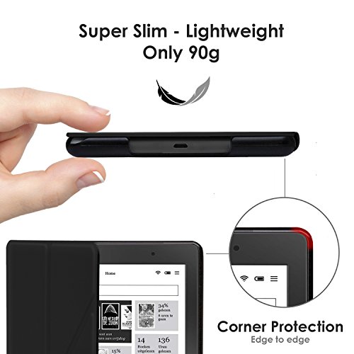 Forefront Cases Kobo Aura One 7 8 Origami Funda Carcasa Stand Smart Case Cover Ultra Delgado Ligera y Protecci n Completa del Dispositivo con Funci n Auto Sue o Estela L piz ptico Negro reviews Forefront Cases Kobo Aura One 7 8 Origami Funda Carcasa Stand Smart Case Cover Ultra Delgado Ligera y Protecci n Completa del Dispositivo con Funci n Auto Sue o Estela L piz ptico Negro