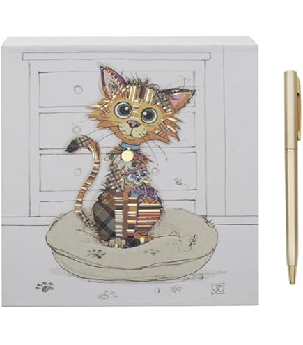 Lesser & Pavey Funky Art Memo Pad | Artistic Square Memo