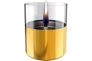 Tenderflame TR100/G Lilly, Gold, 250 ml Tank, ca. 9h Brenndauer, Geruchslos