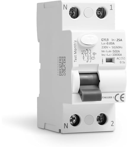 ETTROIT INTERRUTTORE DIFFERENZIALE PURO 2M 2P 40A 300mA 220V-6KA