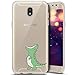 Produktbild Galaxy J5 2017 Hülle,Galaxy J5 2017 Silikon Hülle,Surakey TPU Handyhülle für Galaxy J5 2017 Transparent Silikon Schutzhülle Handy Tasche Etui TPU Bumper Case Cover, Grün Dinosaurier