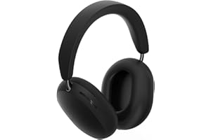 Sonos Ace – Bezprzewodowe słuchawki Bluetooth z redukcją szumów – Do 30 godzin pracy na baterii – Dźwięk przestrzenny – Dynamiczne śledzenie głowy – Czarne