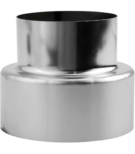 Riduzione/Maggiorazione Canna Fumaria In Acciaio Inox 316L - Singola Parete, Per Camini E Stufe