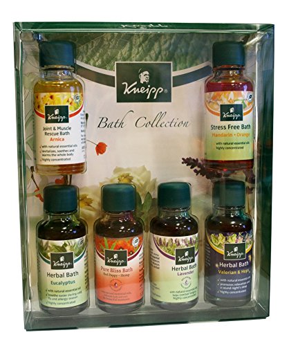 Kneipp 6 x 20ml Piece Bath Oil Herbal Bath Collection Inc Pure Bliss & Lavender