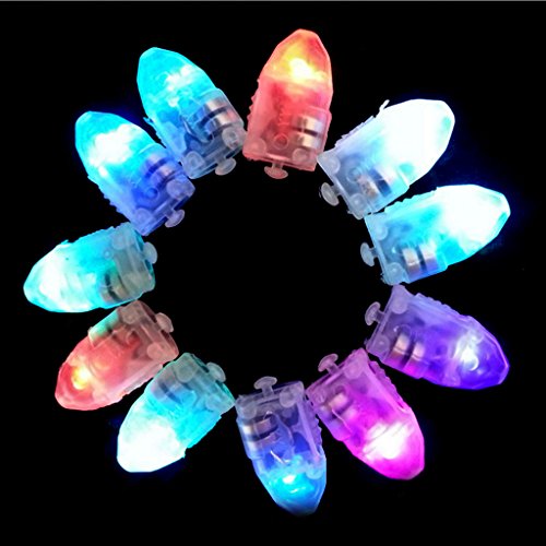 Generic 50Pcs Kugel-Form LED Luftballon Ballon Lampen Geburtstags Party Dekor Licht – Bunt - 4