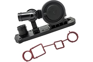 TEMPROAD Breather Vent Valve PCV Hose Compatible with for Auto A3 A4 A6 TT 2.0 TFSI 06F129101N