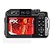 Produktbild atFoliX Panzerschutzfolie für Panasonic Lumix DC-FT7 Panzerfolie - 3 x FX-Shock-Antireflex blendfreie stoßabsorbierende Displayschutzfolie