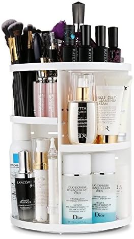 360 Degree Rotation Adjustable Multi-Function Cosmetic Storage Box, Large