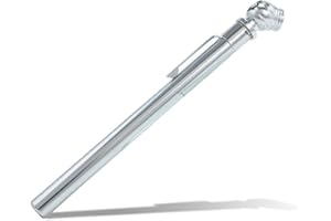 AUTOZOCO Manometro per pneumatici portatile stile penna - penna tester aria ruote - penna per pressioni - manometro per pneumatici - penna manometro per pneumatici - penna manometro