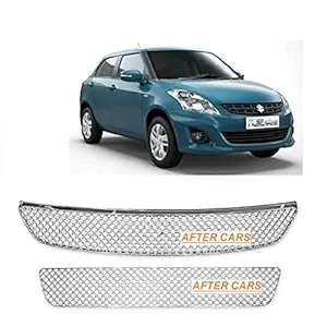 RS ENTERPRISES Maruti Suzuki Swift Dzire 2011 Car Front Grill Chrome Plated