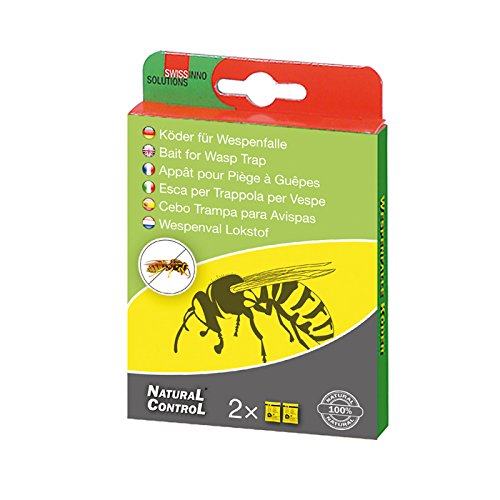 SWISSINNO 1 403 001K NaturalControl Ersatzköder für Wespenfalle 2 Stück