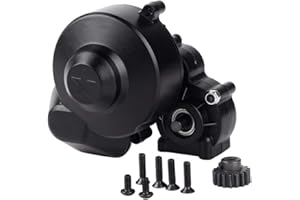 INJORA RC Gear Box Gearbox RC Transmission Box con Gear per 1/10 RC Crawler Car Axial SCX10 SCX10 II 90046 90047