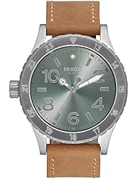 NIXON 38-20 Leather NIXO - Saddle / Sage - One Size
