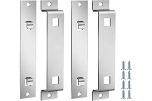 Toddmomy Outdoor Bird Nest Bracket 2 Pack Bird House Mounting Plate Bird House Hanging Rack Stable Fixator for Bird Nesting House