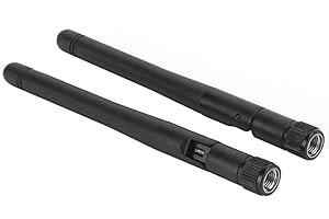 CICIGLOW 2 szt. Antena Wi-Fi DualBand 5G 2.4G Karta Sieciowa Anteny 5DBI 11 CM dla Routerów