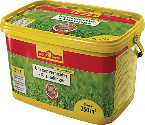 Preisvergleich Produktbild Wolf Unkrautvernichter plus Rasendünger SQ 250