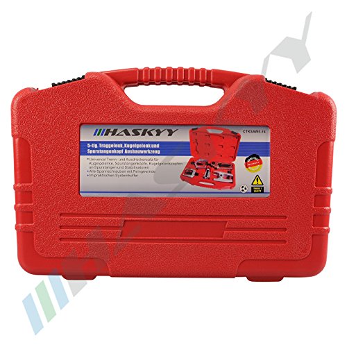Tragegelenk Kugelgelenk Spurstangenkopf Abzieher Ausdrücker Satz 5 tlg. Werkzeug CTKSAW5-14 - 2