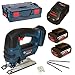 Produktbild Bosch Stichsäge GST 18 V-Li B BÜGEL in L-Boxx Gr. 2 + Bosch Starterset 6,0 Ladegerät GAL1880CV + 2x Akku 18V 6,0AH