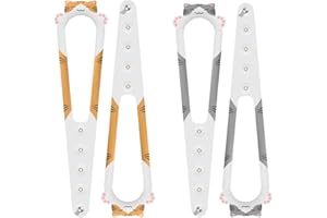 NHQZ Pestillo Para Puerta De Gato,4 Orificios Ajustables Para Mantener a Los Perros Fuera 2 Soportes Para Puerta De Mascotas Para Dormitorio