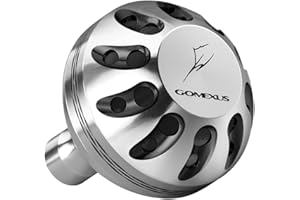 ‎GOMEXUS GOMEXUS 35/38/41mm Aluminium Knauf Angelrolle Passend für Shimano Stella FI Sustain FI Daiwa Certate LT Luvias Spinnrolle Kurbelknauf Direktinstallation, Power Knob Bohrinstallation für Daiwa BG