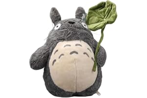 FLYDIMUND Totoro Plüsch Plüschkissen Weiches Kuscheltier & Stofftier in Katzenform, Anime Dekokissen & Umarmungskissen, Plüschfigur für Sofa, Bett, Geschenk für Kinder, Mädchen & Freundin (#3 (35-40CM))