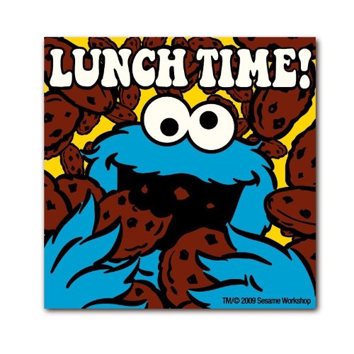 Preisvergleich Produktbild Logoshirt - Sesamstrasse Lunch Time Magnet