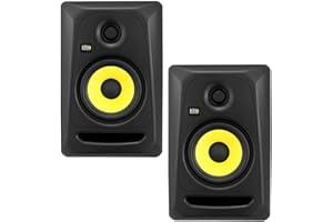RIOTSOUND KRK Rokit CL5 G3 Classic Professional Lot de 2 moniteurs de studio bi-amplificateur 12,7 cm