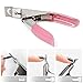 Teenxful Pink 3 Way Acrylic UV Gel False Nail Tip Clipper Cutter Nail Salon Manicure Art Tool