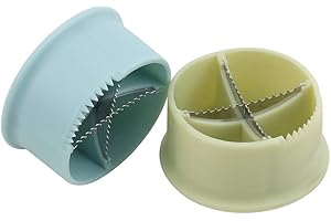 IKAAR Chestnut Cutter Chestnut Opener Nut Cracker Sheller Chestnut Cross Nutcrackers Pack of 2 (Blue + Green)