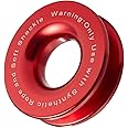 BNEEN KUBAKA Winch Recovery Ring for ATV UTV SUV Truck Rcovery (41000 lb, Red Ring, 1 Pack)