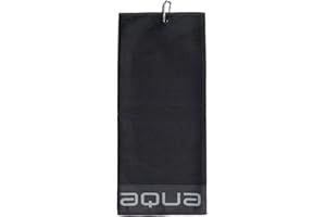 BIG MAX AQUA TOUR TRI FOLD TOWEL - BLACK / CHARCOAL