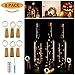 Produktbild Huihong 6 Stück 15 LED Flaschenlichter Lichterketten, Warm Weiß Weinflasche Kork Lichter LED Kupferdraht Lichter String Starry LED Lichter für Flasche DIY, Party, Dekor, Weihnachten, Halloween,