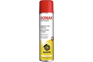 SONAX Detergente per Freni e componenti (400 ml) per lavori di Manutenzione e Riparazione su Freni, frizioni e Parti del Motore | Art. N. 04834000