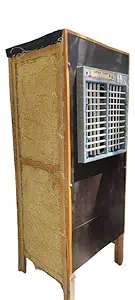 Desert Air Cooler with Brown Turbo Fan Technology, Powerful Air Throw and 3-Speed Control
