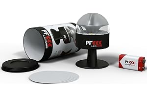 PF LED ONE - Luz Emergencia Coche Homologado DGT Obligatoria a partir de 2026, Baliza V16 Homologada DGT con Geolocalizador, eSim y Datos pagados hasta 2038, V16 con Geolocalización NEGRO