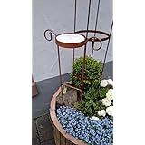 Flammschale Gartenstecker Rost Edelrost von Landgefühl♥