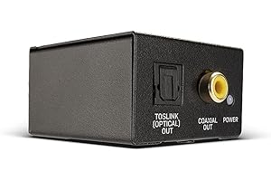 LINDY Convertireisseur RCA Maschio a Toslink-Coassiale (Nero)