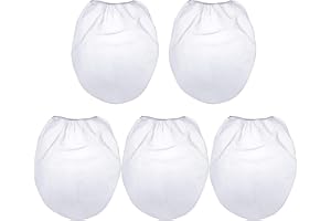 Ruwshuuk Bucket Paint Sil Bags, Paint Filter Bags - Hinkfilter Färgsilningspåse | Elastisk toppöppning, 5 st finmaskiga filter hinksilar, nylonnätpåsar för trädgårdsfärg