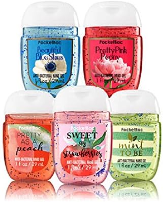 Bath &amp; Bodyworks 5-Pack PocketBac Sanitizers YOU'RE SO BEAUTIFUL