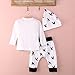 WangsAura Baby Boys Girls Long Sleeve T-shirt and Pigeons Pants Outfit with Hat
