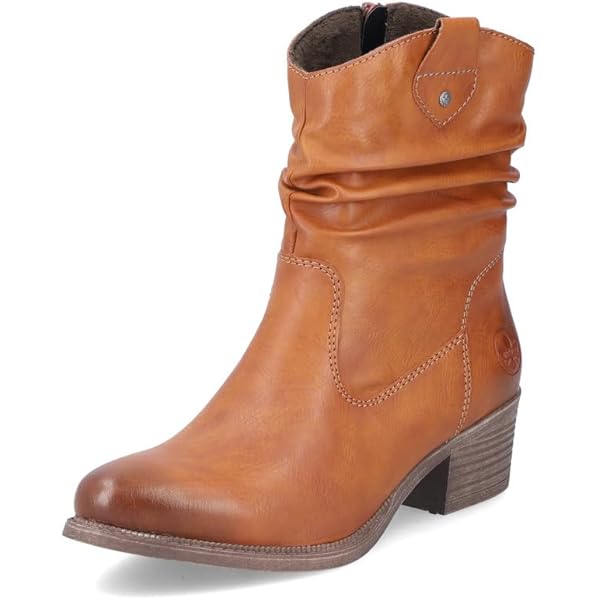 Rieker 73158 enkellaarsjes voor dames, groen, 38 EU